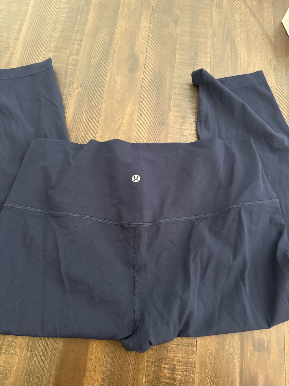 lululemon athletica Navy Align High-Rise Crop 23"